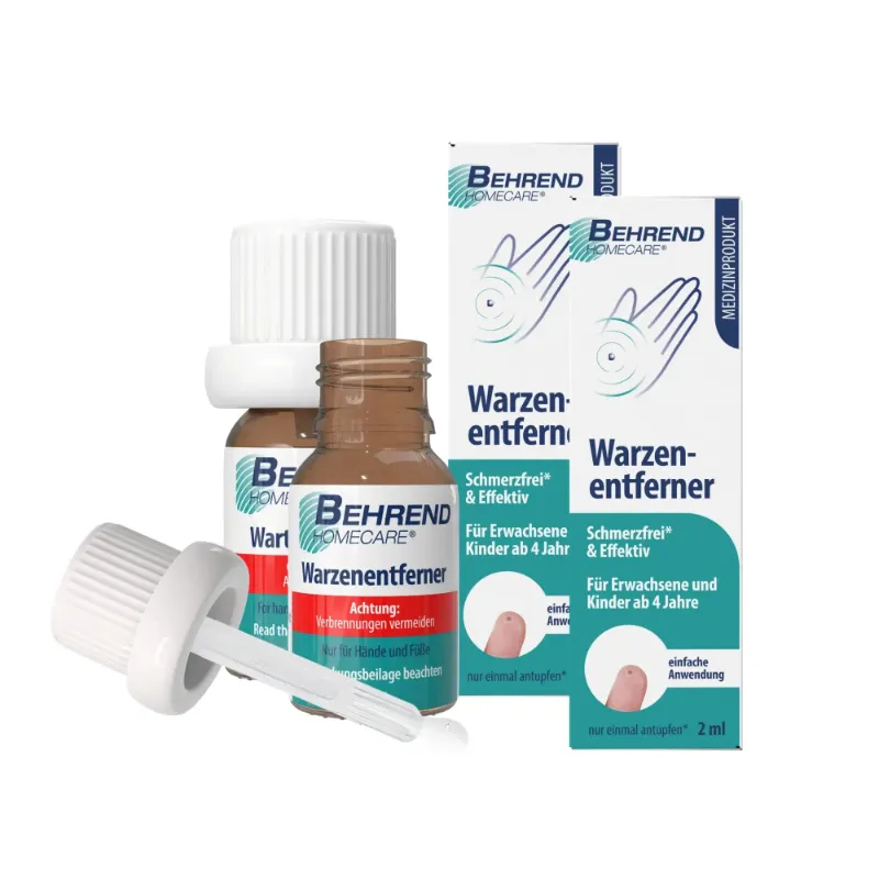 Evolsin Medical Warzenmittel 2x2ml twin pack wart remover bottles