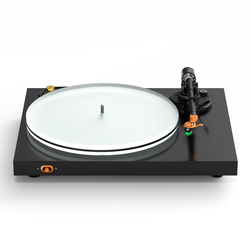 Fosi Audio Luna3 Turntable with minimalist analog design