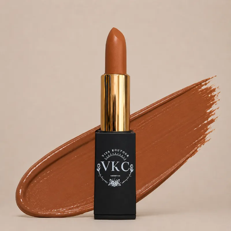 Viva Koutour Cosmetics Cream Pie Vegan Creamy Lipstick – creamy lipstick tube with aloe-infused formula