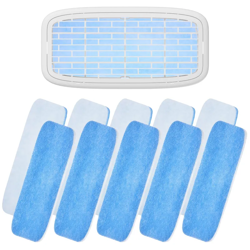 GrillPartsReplacement 10 Pack RV AC Filters MERV 6 blue and white polyester cotton air filters