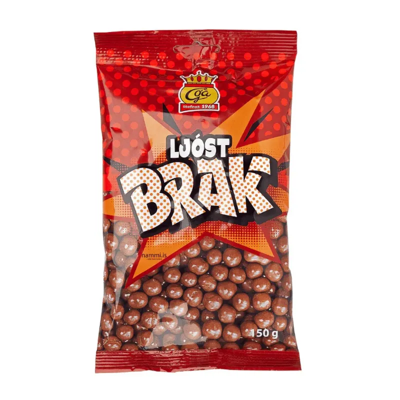 Nammi Brak Cream Chocolate Spheres in 150 gram package