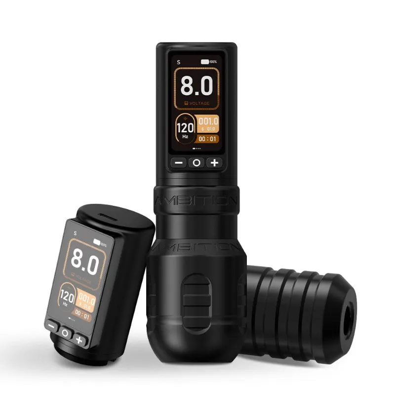 Ambition Tattoo Torden Max Wireless Tattoo Pen Machine with LCD battery display