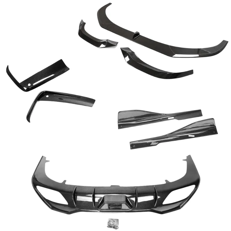 Twenty Two Tuning ACV1 Full Carbon Body Kit compatible with BMW 8 Series showing carbon fiber components