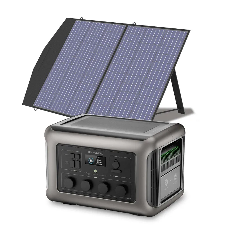 ALLPOWERS ES Generador Solar 3500W R3500 with SP027 100W solar panel kit
