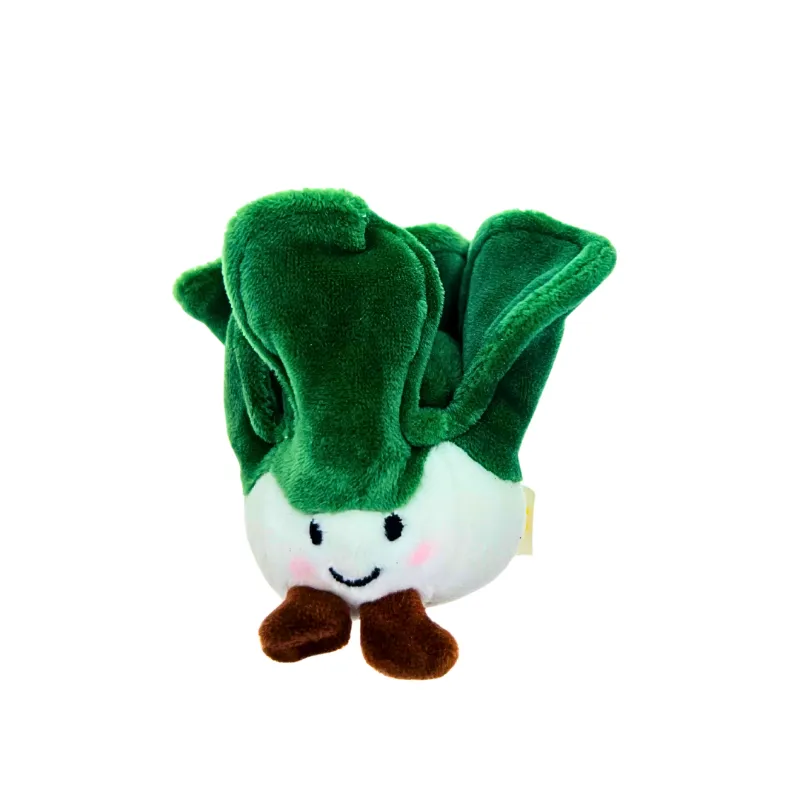 HoneySpree Adorable Mini Vegetable Plushie Keychain bok choy