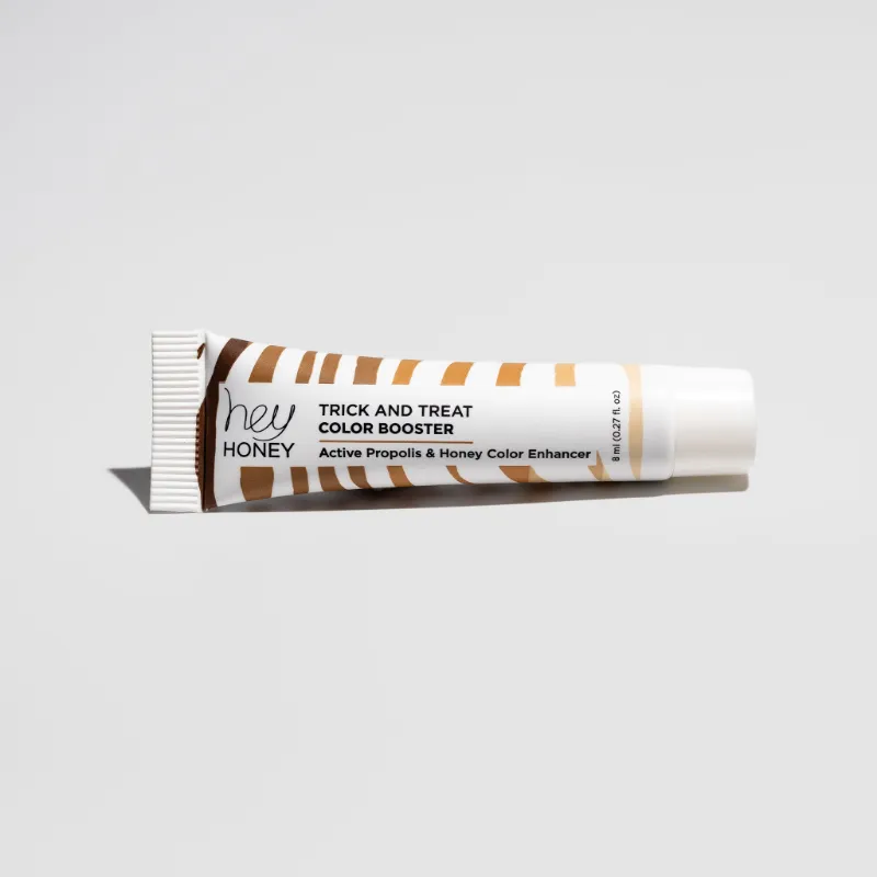 Hey Honey Trick & Treat Color Booster propolis and honey foundation shade adjuster bottle