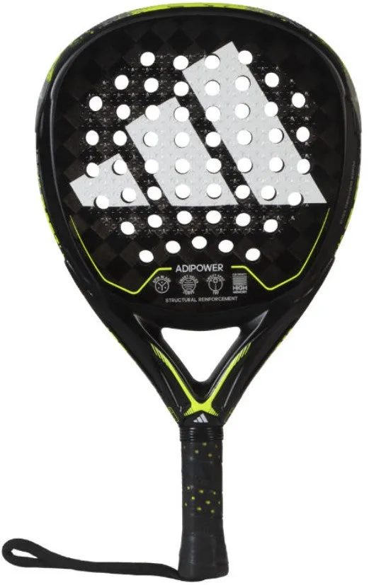 Do It Tennis Adidas Adipower 3.2 Padel Racket showing the racket face