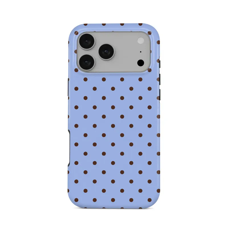 COBAK Case Blue Speckles Tough Phone Case in slim protective design
