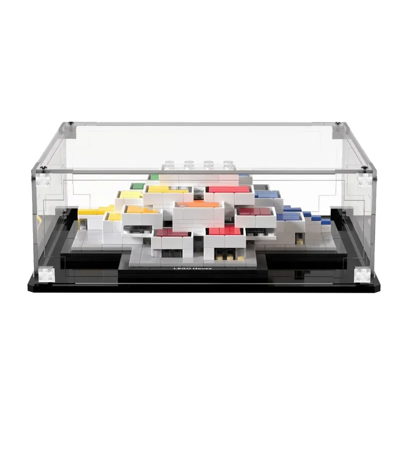 ICUANUTY Display Case for LEGO Architecture LEGO House 21037 model