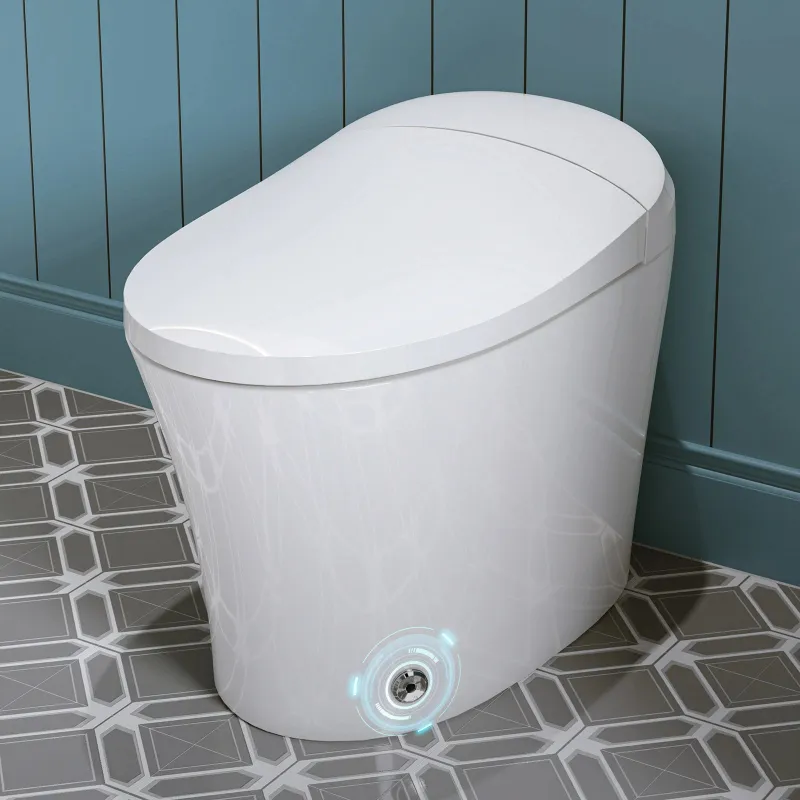 HOROW T15 tankless bidet toilet with automatic flush and cold water wash mode