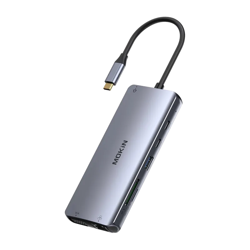 MOKiN 12 in 1 USB-C laptop hub multiport adapter