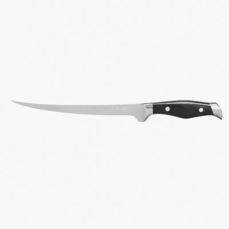 Truscend Fishing Boning Knife with protective sheath and ergonomic anti-slip handle