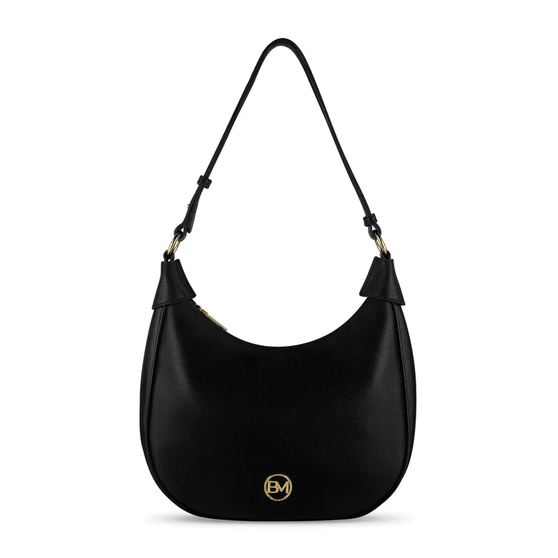 Bond & Mason The Rosalind Handbag showing vegan leather handbag with gold-tone hardware