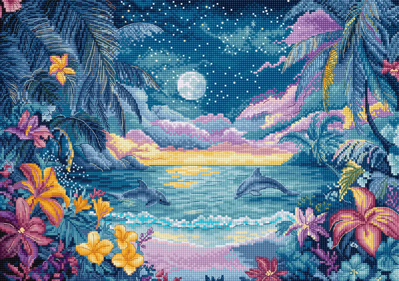 LETISTITCH Digital Pattern for L9951 Kit cross stitch chart for digital devices