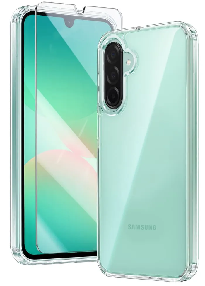 FNTCASE OFFICIAL Samsung Galaxy A26 crystal clear anti-yellowing phone case