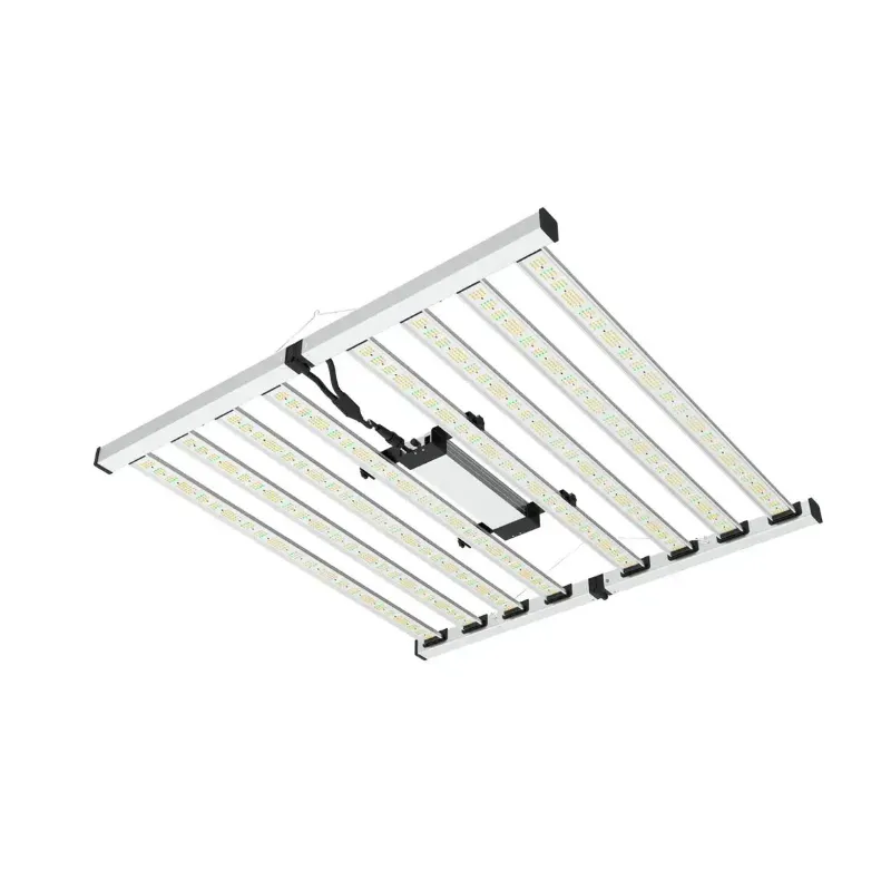 Mass Hydroponics 8 Bar Nova Sun Series LED grow light with dual red terp boost