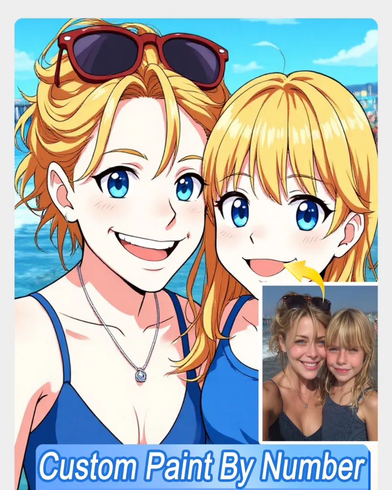 Maikoo Art AI Kemonomimi & Furry Anime Style Art From Your Photo custom paint by numbers kit