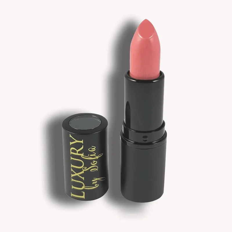 Luxury by Sofia Satin Luxe Lipstick all natural semi-matte