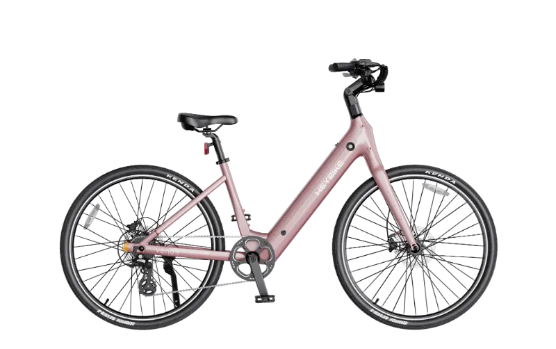 Heybike Venus for Spurs Fans electric bike, lightweight commuter with Spurs branding
