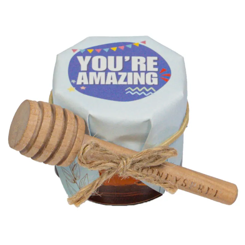 HoneySpree Sweet Appreciation With Dipper honey jar