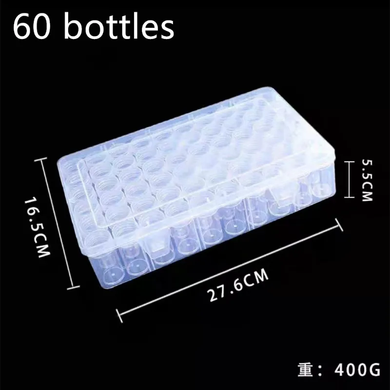 LETISTITCH Diamond Painting Crystal Organizer SN-12 storage rack with 60 numbered compartments
