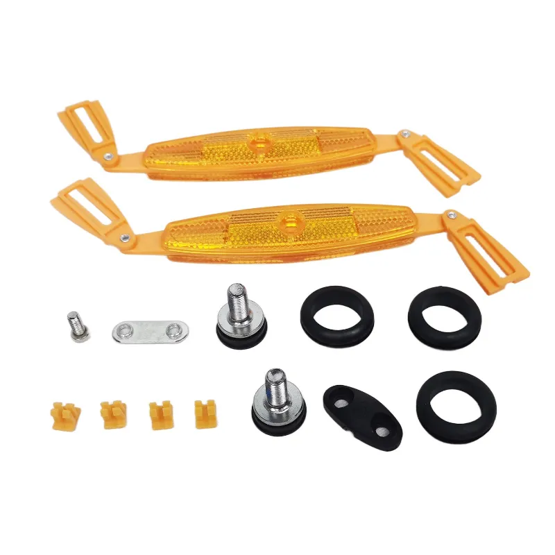 HiKeep K6 Tire reflective strips with metal and plastic construction for enhanced visibility