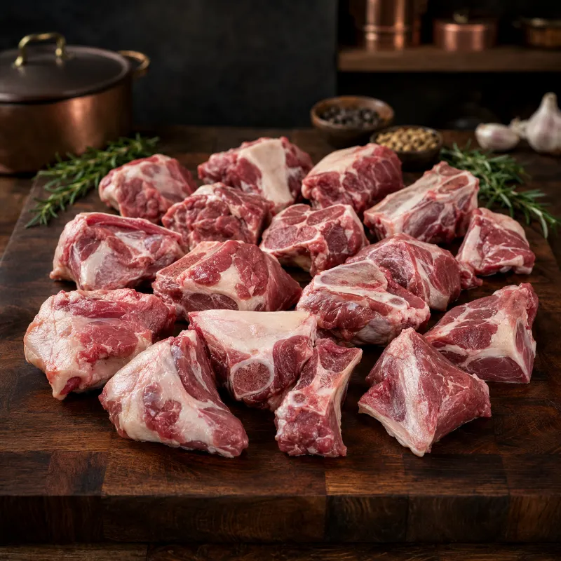 Halal World Depot Halal Lamb Shoulder fresh cut pieces