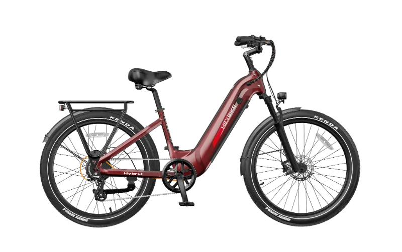 Heybike Hybrid for Spurs Fans long-range e-bike