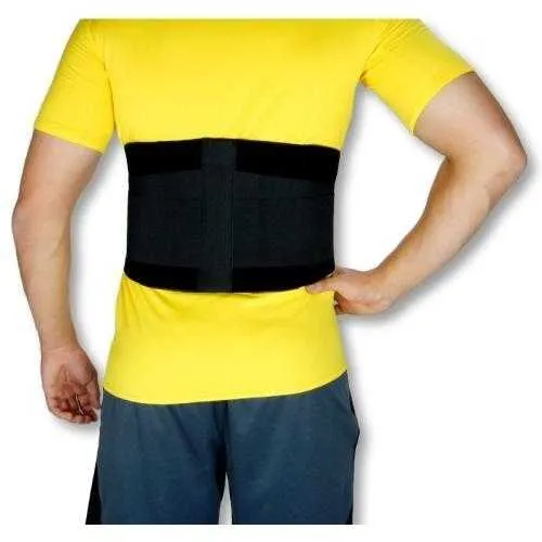 Cool Relief Soft Gel Back Heat Wrap with lumbar support compression belt
