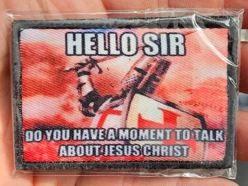 MyHackerTech Hello sir, do you have a moment Tactical Morale Patch