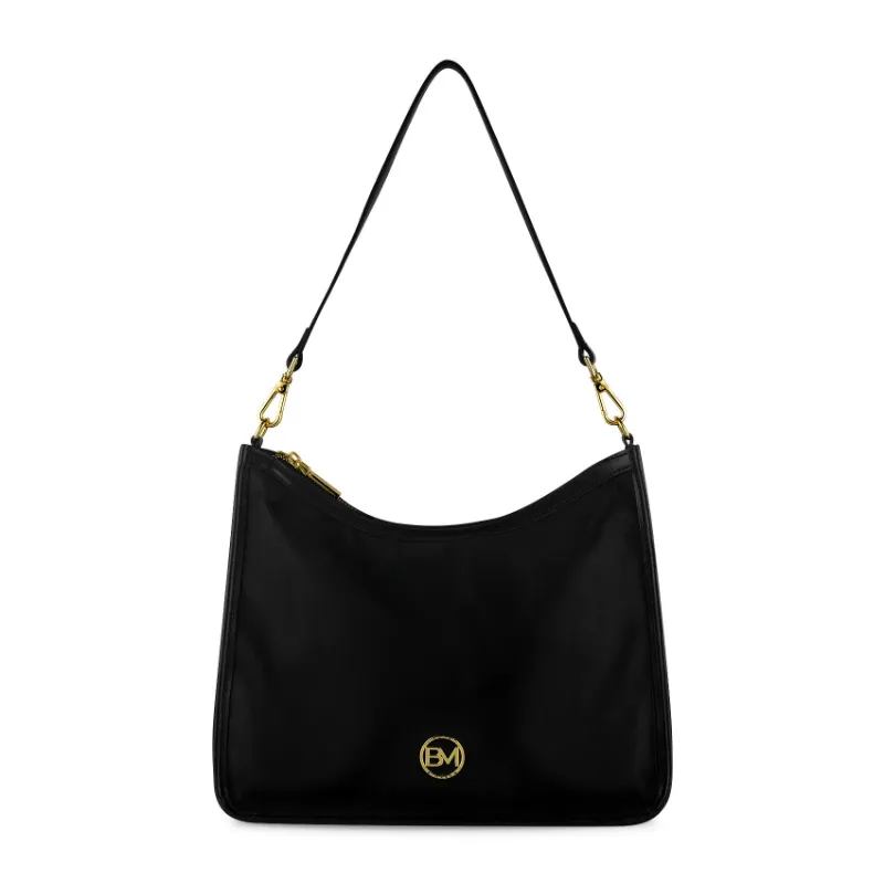 Bond & Mason The Adelaide Handbag photo showing a structured vegan leather handbag