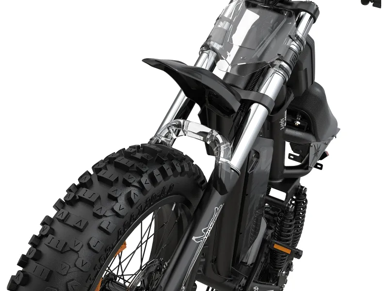 HiKeep K6-S MAX Front Fork Rear shock absorber with metal and plastic construction