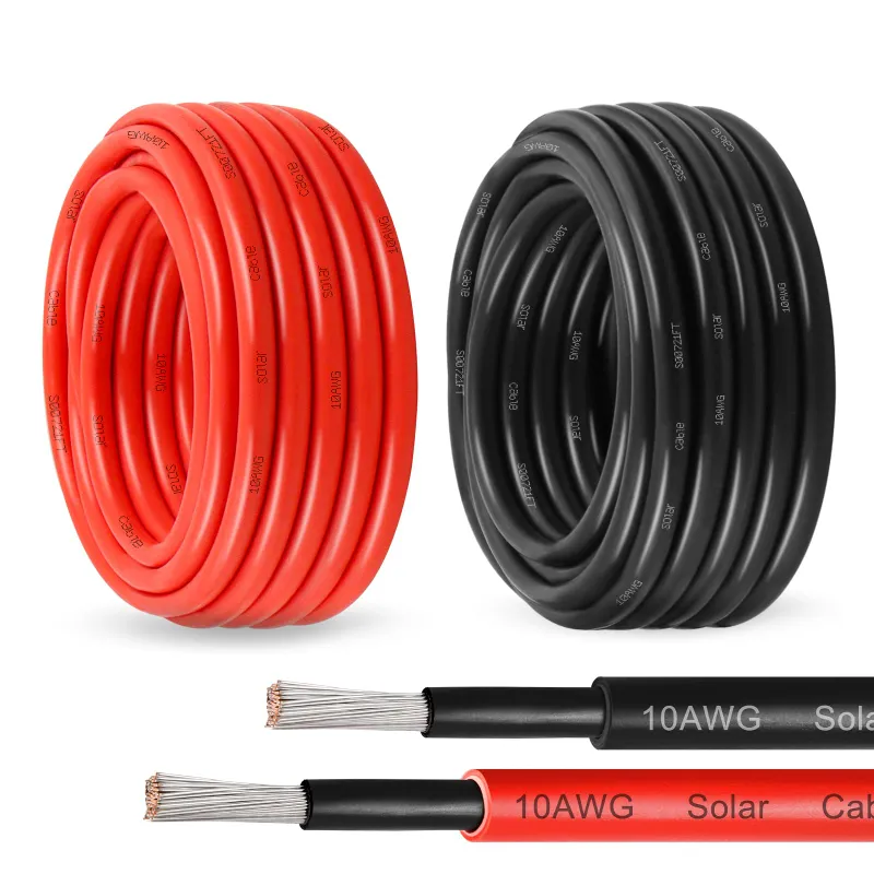 ACOPOWER 10Ft Solar Extension Cable 10 AWG wire with connectors