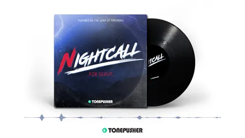 Tonepusher Nightcall Kavinsky-inspired 80s synthwave Serum preset pack for retro productions