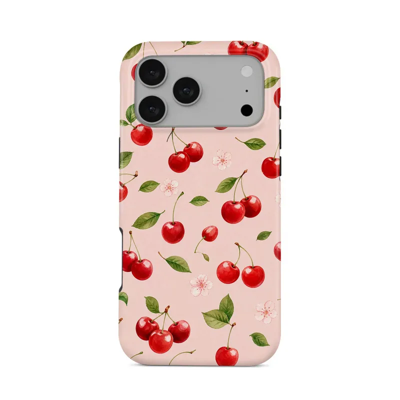 COBAK Case Cherry Pie Tough Phone Case with cherry pie printed design