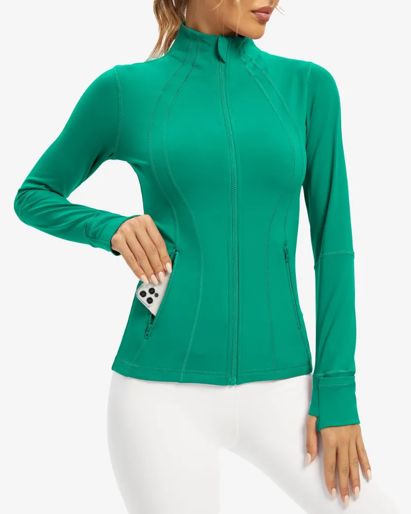 QUEENIEKE Motorcycle Riding Slim Jacket 210503 in black