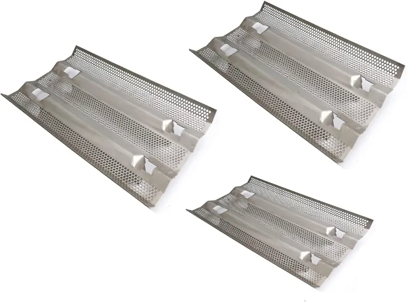 GrillPartsReplacement 13.75 inch stainless steel heat plates for Fire Magic Regal I gas grills
