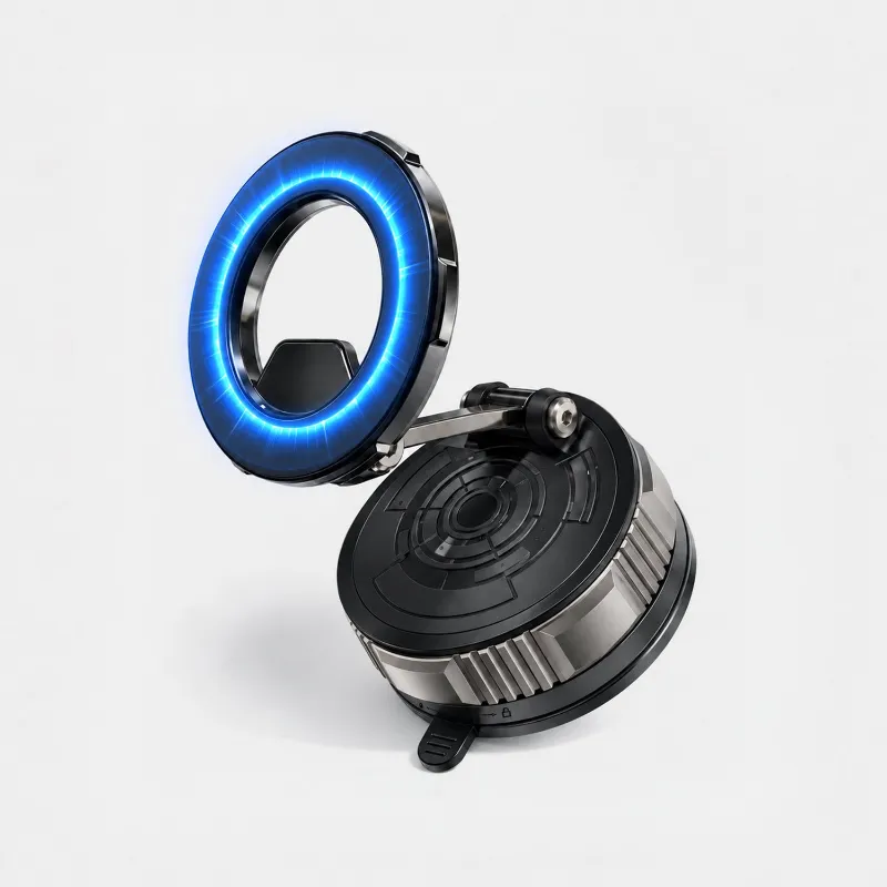 AUTO-VOX X9 twist-lock vacuum suction car phone mount with adjustable arm