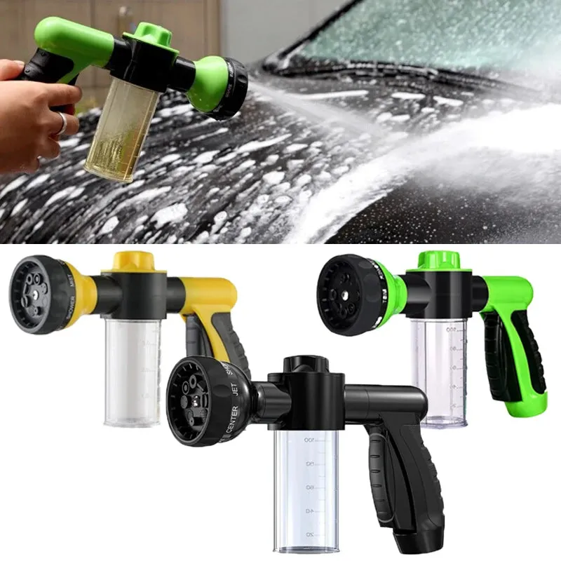 Kicklo 8 In 1 High Pressure Hose Nozzle with multiple spray pattern settings