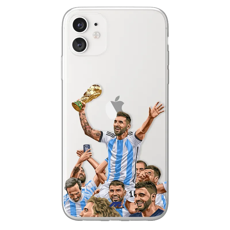 MYCASE FC 3 ESTRELLAS Argentina phone case hand-drawn