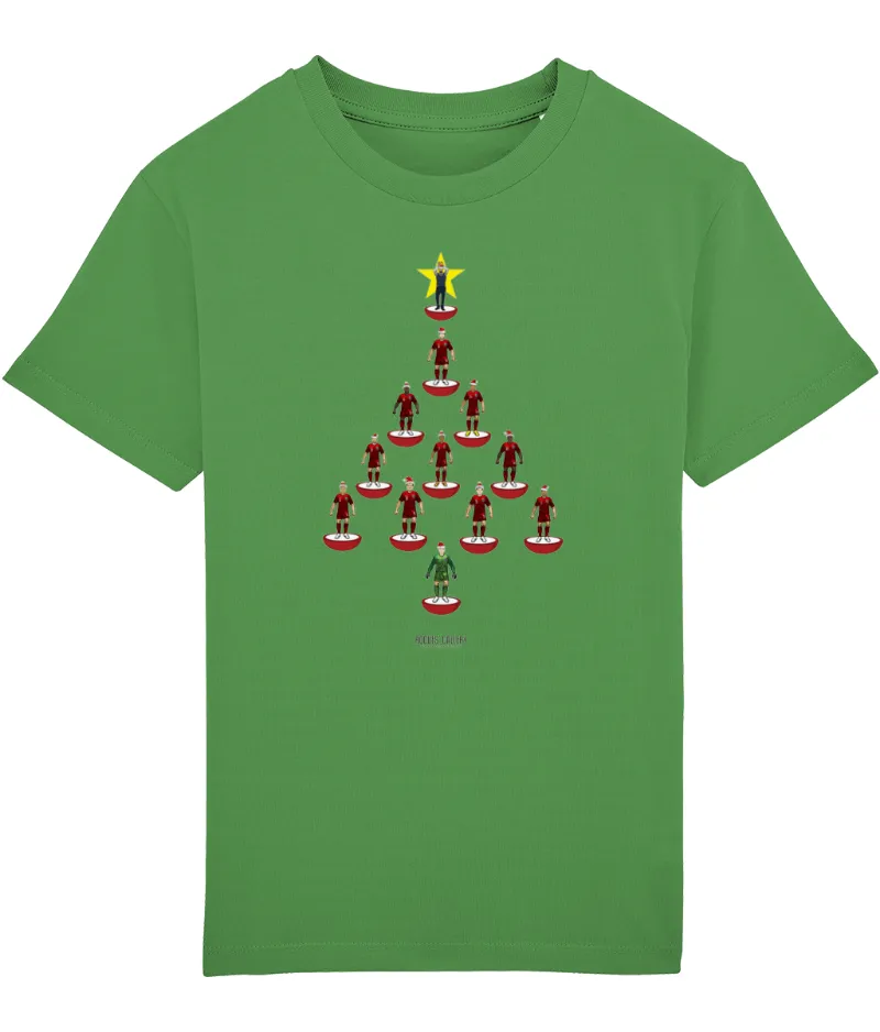 Rogues Gallery 3 Lions Xmas Tree Deluxe kids t-shirt
