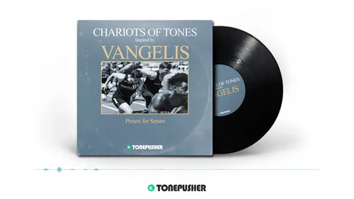 Tonepusher Chariots of tones: Vangelis-inspired Xfer Serum preset pack, product card image