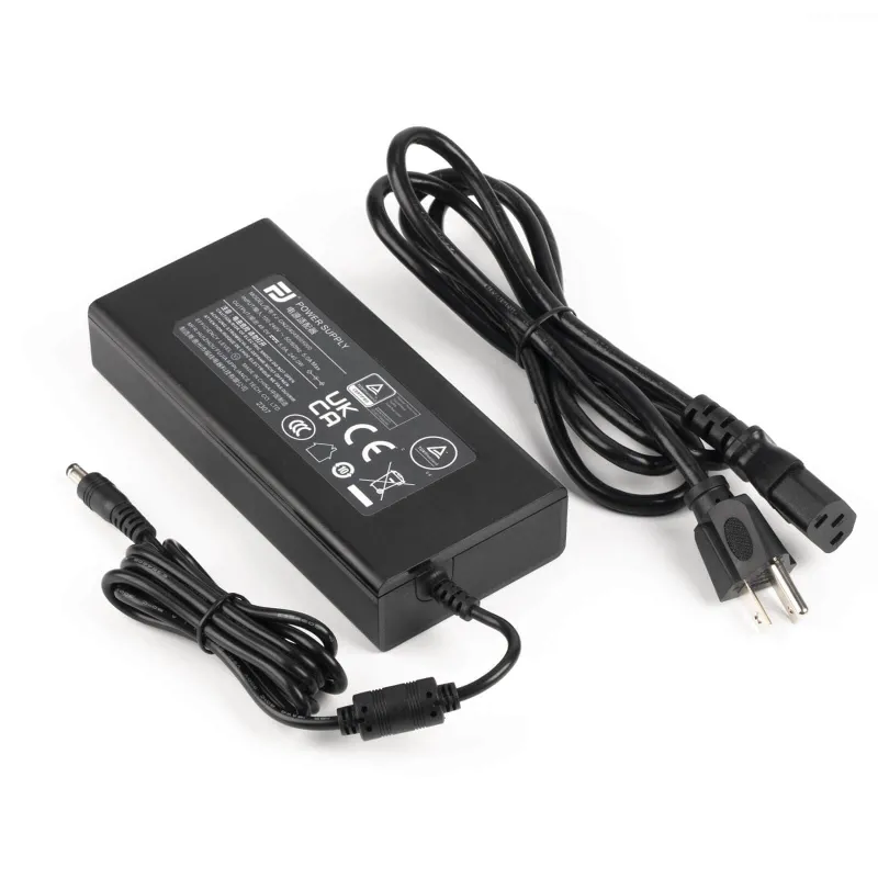 Fosi Audio 48V GaN Power Supply Unit with long cable and compact power adapter