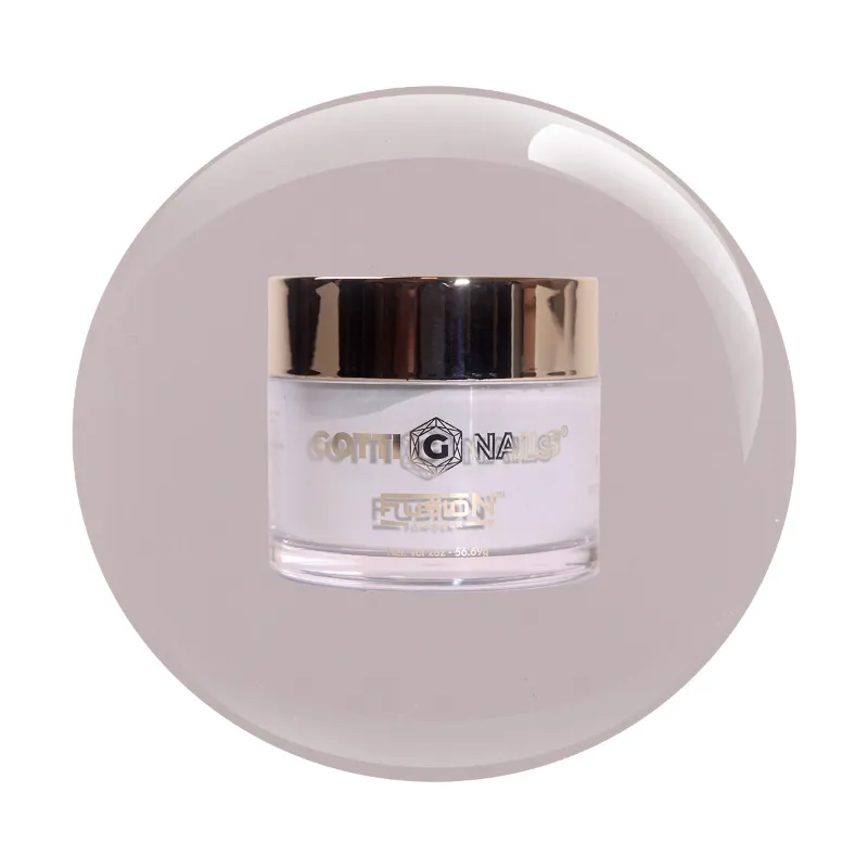 Gotti Nails #05F Gotti Fusion Powder Karen Too Much soft greige crème powder jar