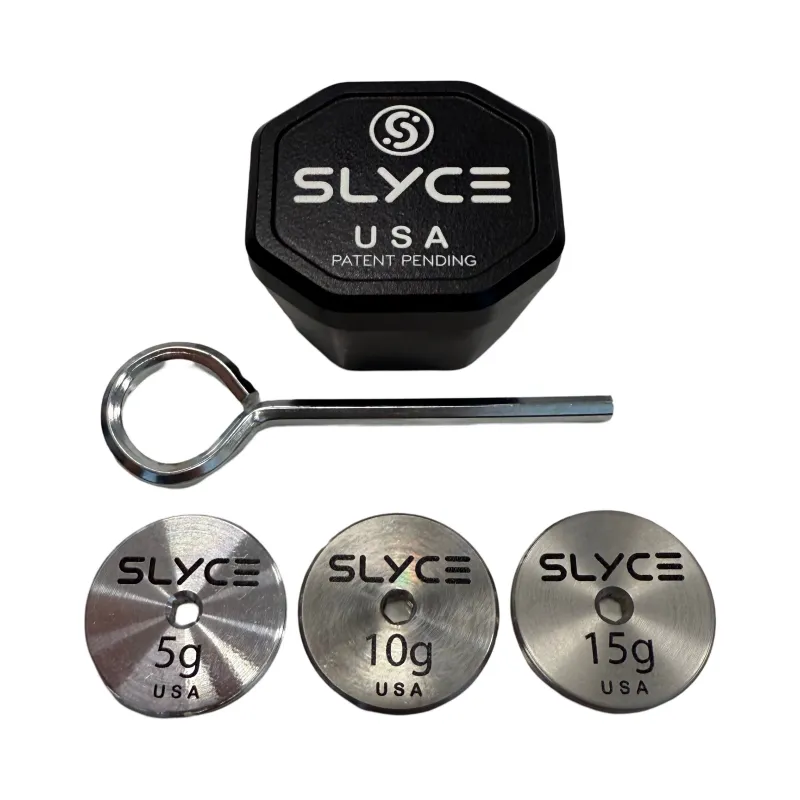SLYCE Sport Adjustable Weighted SpeedCap heavy weight paddle performance enhancer