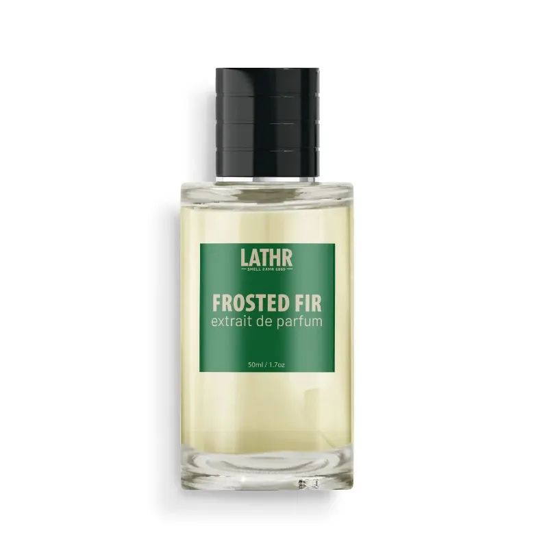 LATHR Frosted Fir Extrait Cologne with pine and berry notes
