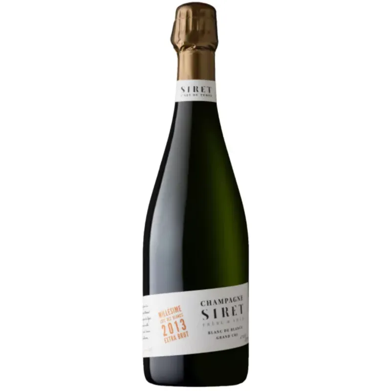 Mr.D Wine 2013 Champagne Siret Blanc de Blancs bottle from France
