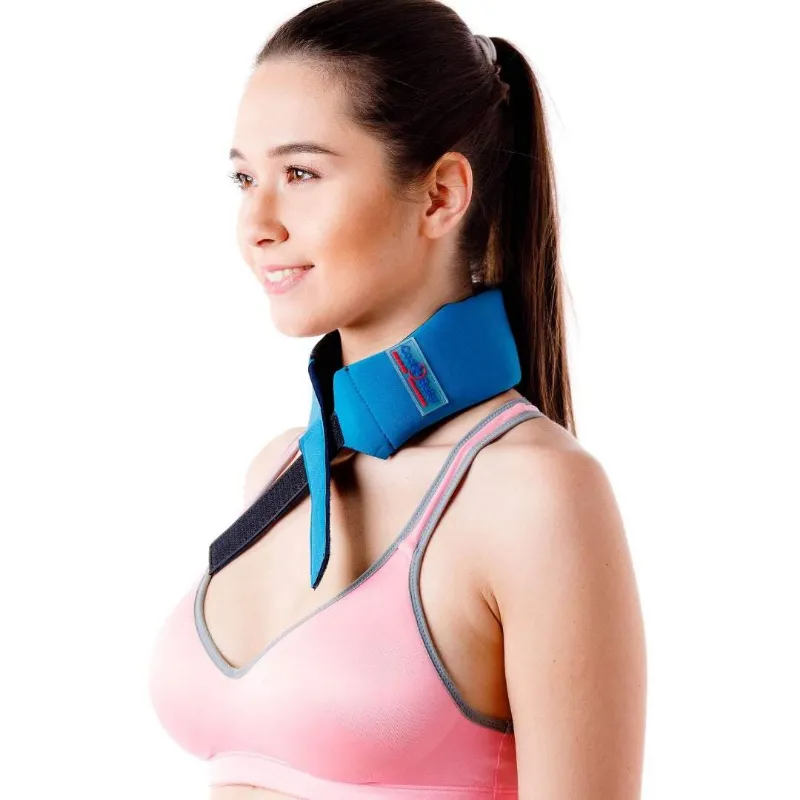 Cool Relief Refreezable Cooling Ice Bandana soft cloth neck wrap with ice strips