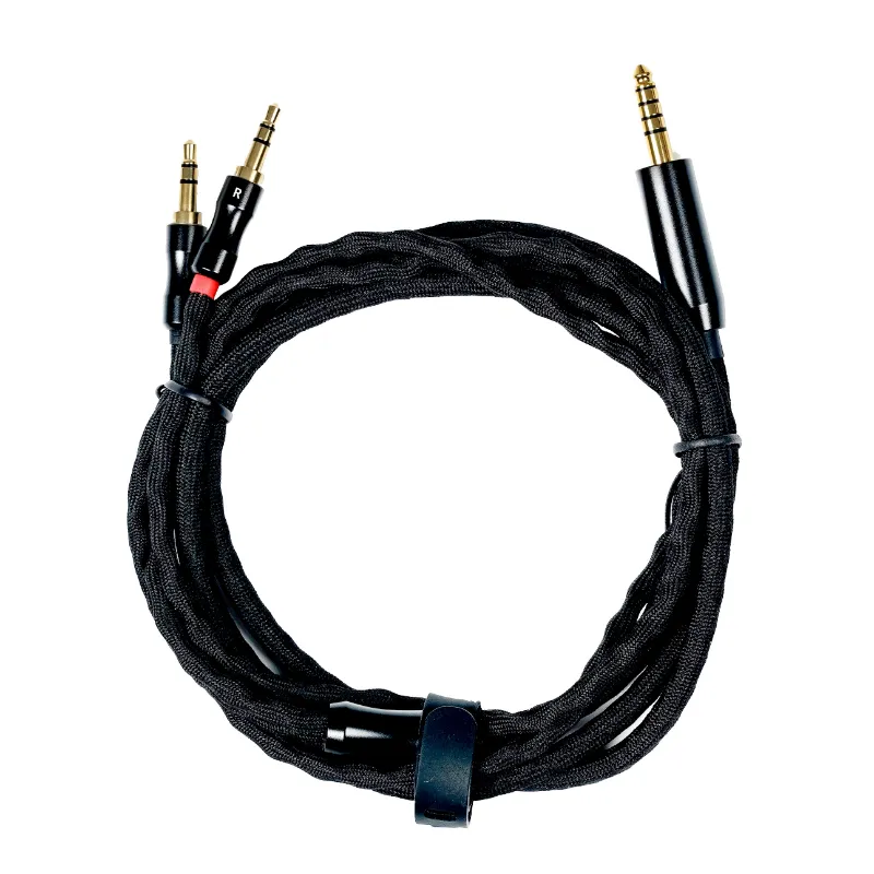 Fosi Audio 4.4mm Upgraded Cable for i5 Planar Magnetic Headphones with twisted braid