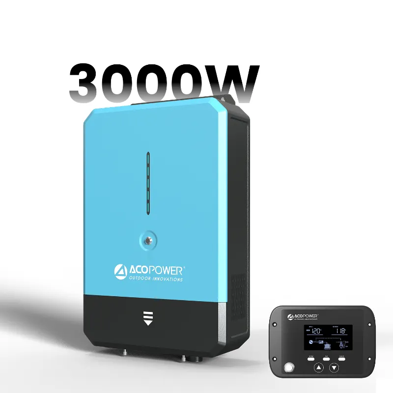 ACOPOWER 3000W 12V All-in-One Pure Sine Wave Hybrid Solar Charger Inverter